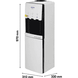 Voltas Minimagic Spring F V Plus Bottom Loading Water Dispenser | Cabinet with Refrigerator