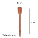 The Indus Valley Wooden Large Flip Spatula | Neem Wood | KS-NW-FL-003
