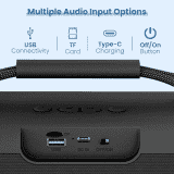 Lapcare Roxx Portable Party Speaker | 30W | RGB Lights | Black | AXM-001