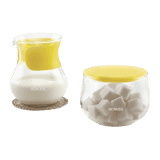 Borosil Glassware Milk Pot and Sugar Pot | 240 ml