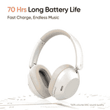 realme TechLife Studio H1 Over Ear Wireless Headphone | 40mm | White