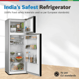 Bosch Frost free Inverter Double Door Refrigerator | 269L | 2 Star | Black Pearl | CTN29K22NI