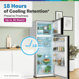 Bosch Frost free Inverter Double Door Refrigerator | 269L | 2 Star | Black Pearl | CTN29K22NI