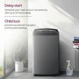 Godrej WTEON ADR+ 70 5.0 FDUN GPGR Fully Automatic Top Load Washing Machine | 7 Kg | 5 Star | Grey | ( 2025 Model )