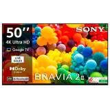 Sony BRAVIA 2 M2 Series 4K Ultra HD Smart LED Google TV | 126 cm (50 inch) | K-50S22M2