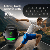 Fastrack Jupiter R2 Smart Watch | Brown & Green