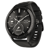 Titan Crest 2.0 Smart Watch | AMOLED Display With Functional Crown | Black