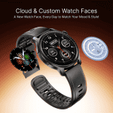 boAt Ultima Prime smartwatch | AMOLED Display | Onyx Black