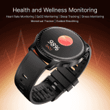 boAt Ultima Prime smartwatch | AMOLED Display | Onyx Black