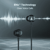 boAt Rockerz 110 Neckband | ENx Tech | Active Black