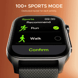 boAt Ultima Ember Smartwatch | AMOLED Display | Functional Crown | Bold Black