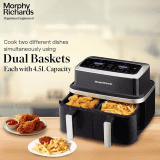Morphy Richards Duo Crisp Air fryer | 2500 W | 9 L | 510063