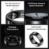boAt Active Plus Smart Ring | Magnetic Charging Case