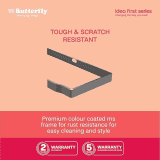 Butterfly Renz Glass Cooktop Gas Stove | 2B |  3 Star