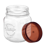 Treo Vintage Glass Jar | Lid Treo | 500 ML
