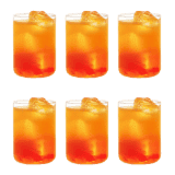 Borosil Radius Glass | 295ml | Set of 6