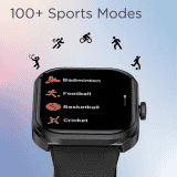 Fastrack Limitless FS2+ Smart Watch | BT Calling | 2.01" | Blue