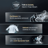 Haier Fully Automatic Front Load Washing Machine | 7 kg | 5 Star | Black | HW70-IM12929BK