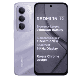 Redmi 15 5G | 6GB | 128GB | Sandy Purple