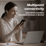 Philips Truly Wireless Earbuds with ANC | 13mm Neodymium Drivers | Ultra Low Latency | Frosty Green | TAT1050GN/94