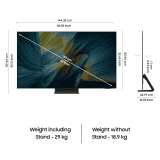 Samsung 4K Ultra HD Smart OLED TV | 163 cm (65 inches) | QA65S95FAULXL