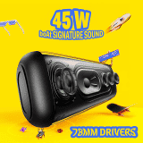 boAt Stone Arc Pro Plus | Spatial Audio | 45W  | Raging Black