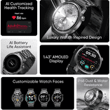 realme Watch S2 Smartwatch | AMOLED Display | Grey