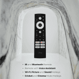 Vu Vibe Series 4K QLED Smart Google TV | 139cm (55 inches) | 55VIBE-DV