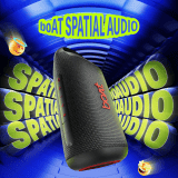 boAt Stone Arc Pro Plus | Spatial Audio | 45W  | Raging Black
