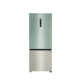 Haier Bottom Mount Refrigerator | 325L | 2 Star | Sage Green Glass | HRB-3752SGG-P