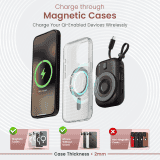 Portronics Power Shutter Home Wireless Powerbank | 10000 Mah | 22.5W Wired output | POR 2901