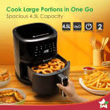 Wonderchef Neo Pro Digital Air Fryer | 4.5L | 1300W