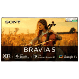 Sony Bravia 5 4K Ultra HD Smart Mini LED Google TV | 139 cm (55 inch) | Black | K-55XR55A