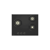 Hafele Augusta 360 Tempered Glass Built-In Hob | 60 CM | Black
