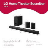 LG Dolby Atmos Wireless Soundbar | 810W | S95TR DINDLLK