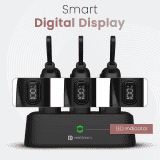 Portronics Power Shutter Home Wireless Powerbank | 10000 Mah | 22.5W Wired output | POR 2901