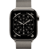 Apple Watch Series 11 | GPS + Cellular | 42mm | Natural Titanium Case Natural Milanese Loop | MF8P4HN/A