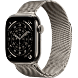 Apple Watch Series 11 | GPS + Cellular | 42mm | Natural Titanium Case Natural Milanese Loop | MF8P4HN/A