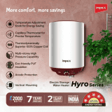 Impex Hyro 15L Water heater | Red  White