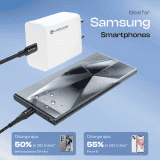 Lapcare THURSTY Superfast Wall Charger | 25W | White