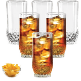 Treo Crystal Cool Glass | 250ML | 6 pcs Set | Transparent