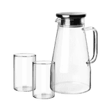 Treo Borosilicate Iconic Lemon Glassware Set | 7 Pcs