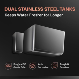 Aquaguard Aspire Blaze 2X +UV+UF+Active Copper Tech Water Purifier | Stainless Steel Tank | 9 Stage Purification