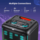 Lapcare Bloom Bluetooth Party Speaker | 160W | Dual 8 Inch Subwoofers | LPS-105