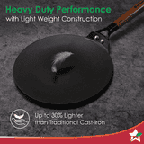 Wonderchef Ferro Light-Weight Cast-Iron Roti Tawa | 26cm