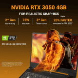 Asus TUF A15 Gaming Laptop | AMD Ryzen 7 Hexa Core 7445HS | 16 GB | 512 GB SSD | NVIDIA GeForce RTX 3050 | Graphite Black | FA506NCG-HN200WS