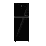 Haier Double Door Refrigerator | 328 Litres | 2 Star | Black Glass | HRF-3782PLKG-P