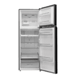Haier Double Door Refrigerator | 328 Litres | 2 Star | Black Glass | HRF-3782PLKG-P