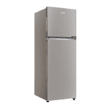 Haier Double Door Refrigerator | 240L |  2 Star | Brushline Silver | HRF-2902IBBS-P