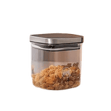 Iveo Borosilicate Space Saver Square Glass Utility Container | 800 ml